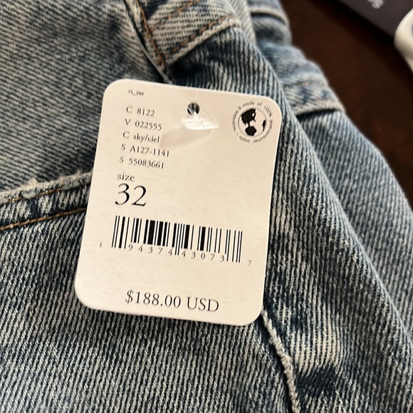 NWT AGOLDE Vintage High Rise Flare - Picture 8 of 8